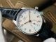 Swiss IWC Portugieser White Dial Black Leather Replica Watch 40MM (2)_th.jpg